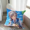 Anime H-Hinomori S-Shiho Pillow Cover Design Cushion Cover Decor Holiday Decorati
