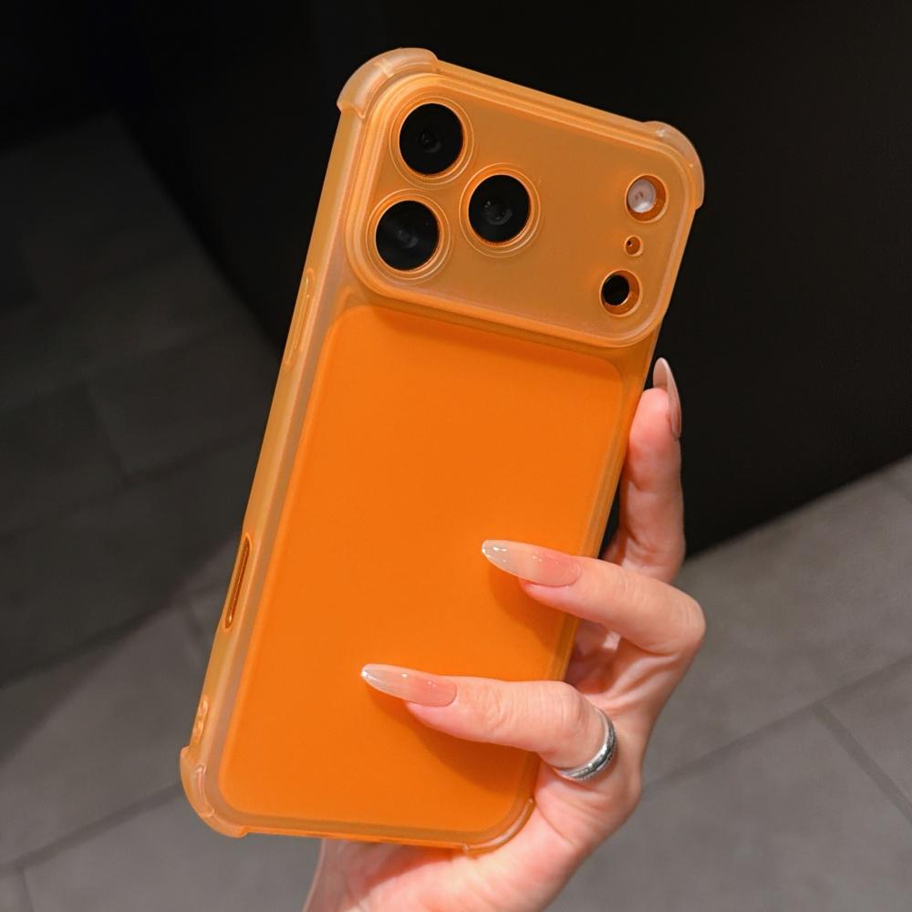 Милый Матовый Прозрачный Чехол для Телефона для iPhone 17 Air 14 15 16 11 12 13 Pro Max Plus Ударопрочный Защита Камеры Мягкий ТПУ Чехол