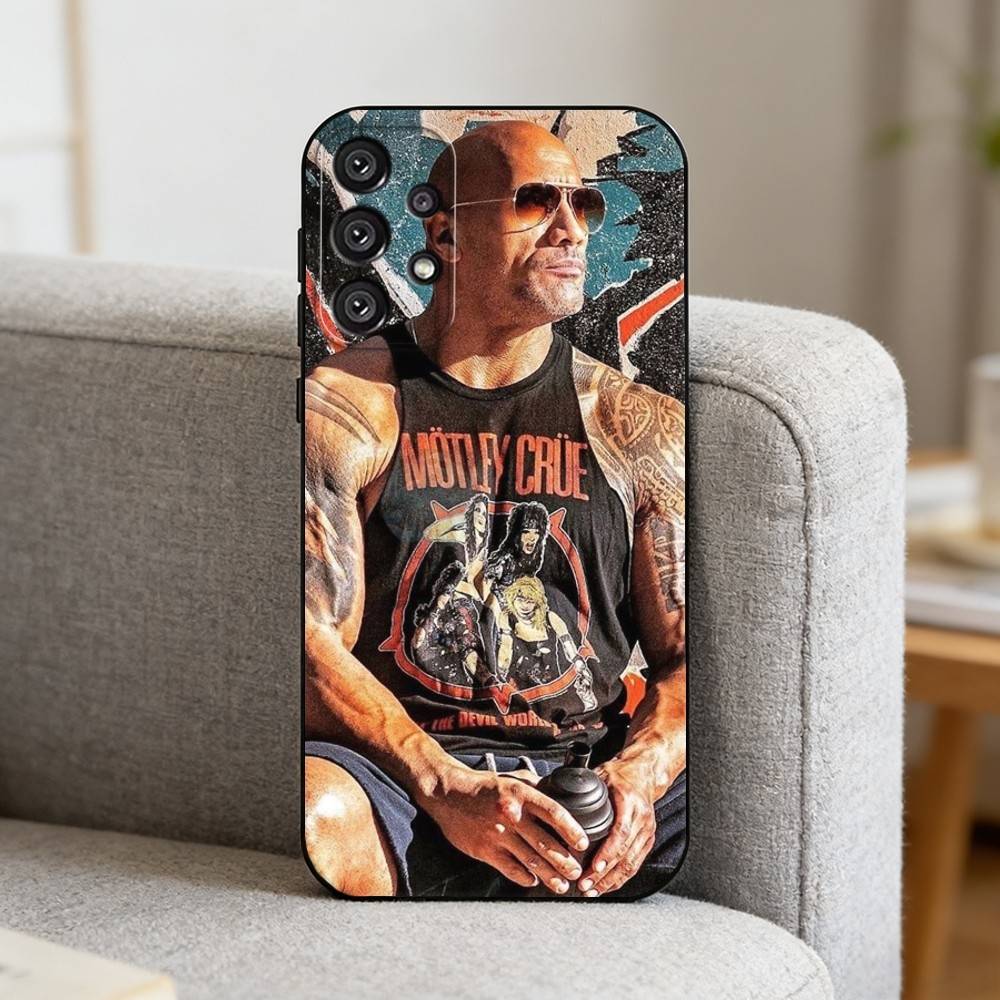Чехол для телефона The Rock D-Дуэйн Джонсон-DJes для Samsung S25,S24,S21,S22,S23,S30,Ultra,S20,Plus,Fe,Note,10,9,5G Черный