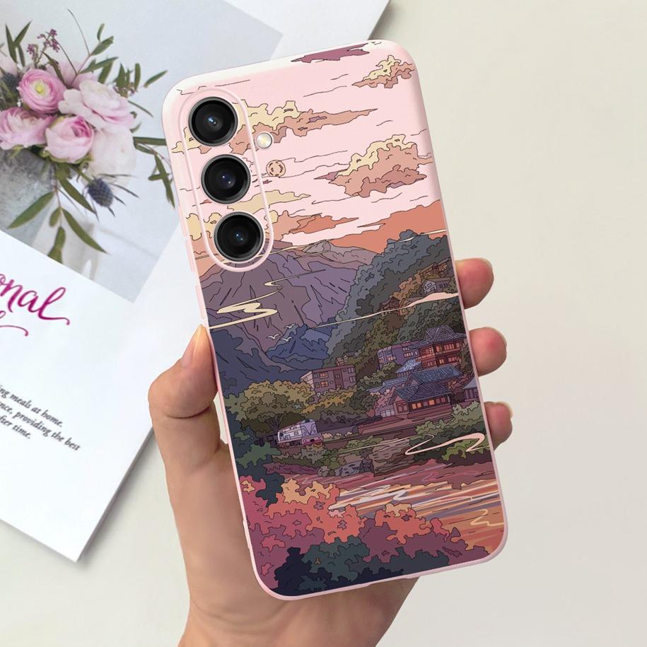 Для Samsung A25 5G 2023 Чехол SM-A256B Милый Утенок-Астронавт Тонкий Мягкий Силиконовый Задний Чехол для Телефона Для Samsung A55 A35 5G A356B Coque