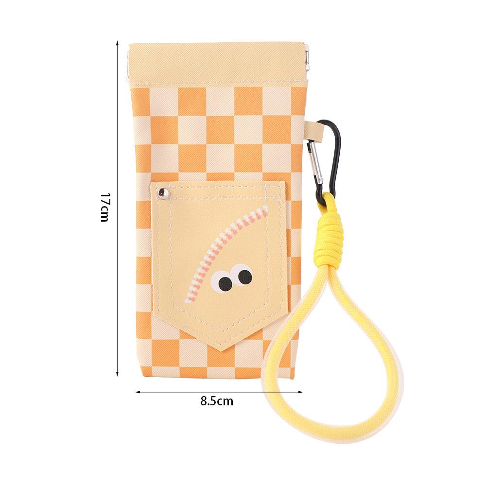 Sunglasses Pouch Glasses Storage Bag Portable Sunglasses Eyeglass Bag Pu Leather Glasses Bag  Male