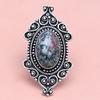 Ruby Zoisite Gemstone Handmade Silver Jewelry  "9"