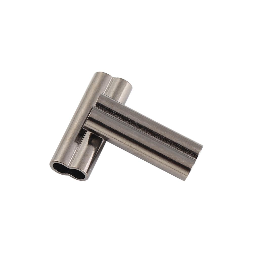 100pcs Copper Tube Copper Fishing Wire Fishing Tackles Crimping Sleeves Line Crimping Double Tube
