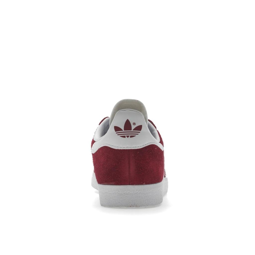 Adidas Gazelle Collegiate Burgundy Unisex Sneakers Red Cloud-White Gold-Metallic B41645
