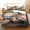 Animal Leopard Bedding Sets Quilt Bed Cover Comforter Duvet Cover Pillow Case 2-3 Pieces Sets Kids Adult Bedroom Decoration