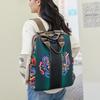 A Niche Design Anti-theft Backpack with A Large Capacity and Fashionable Women's Bag