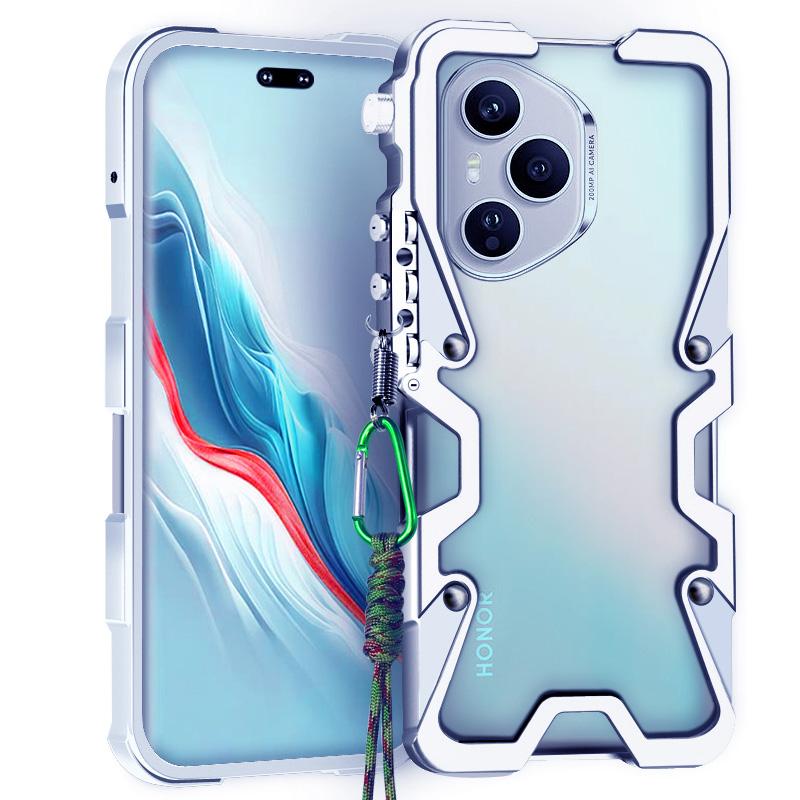 Бронированный Винт Металлическая Рамка Ударопрочный Чехол Для Honor 400 Pro Алюминиевый Бампер Чехлы Прочный Fundas Для Honor 400 Pro Honor400