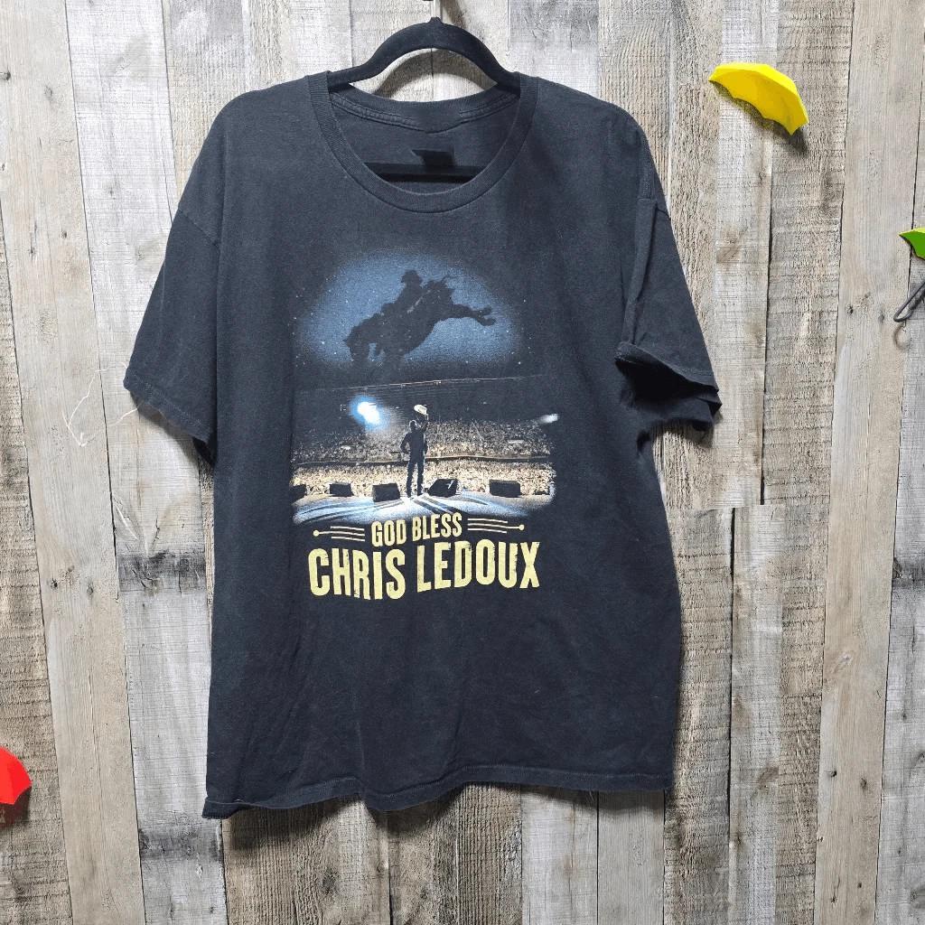 Vtg Chris LeDoux God Bless T-Shirt, Sizes S-5XL