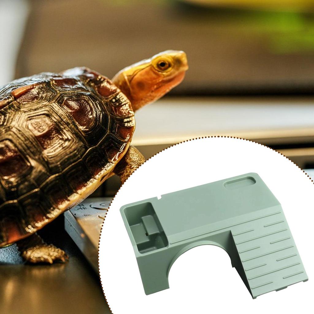 Turtle Basking Platform Sunning Platform Reptile Habitat Accessory Reptile Basking Terrace for Frog Pet Turtle Tank Aquarium