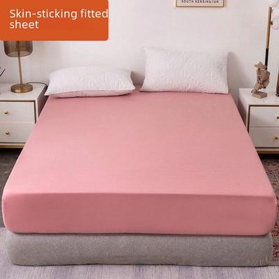 Простыня однотонная матовая, нескользящая, для студенческого общежития, односпальные и двуспальные размеры, 110 г