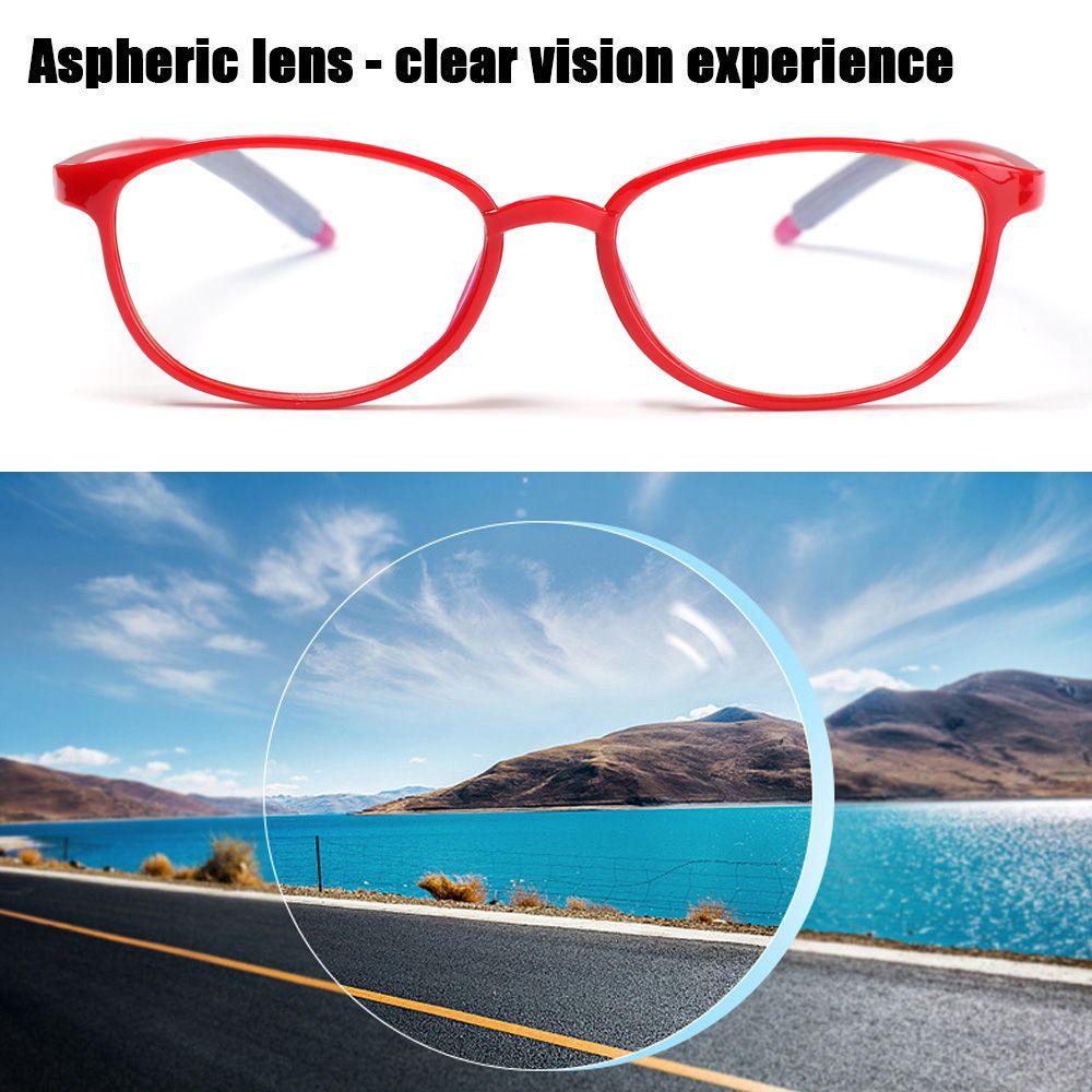 Portable Antifatigue Eye Protection Reading Glasses Anti-Blue Light Eyeglasses Ultra Light Frame