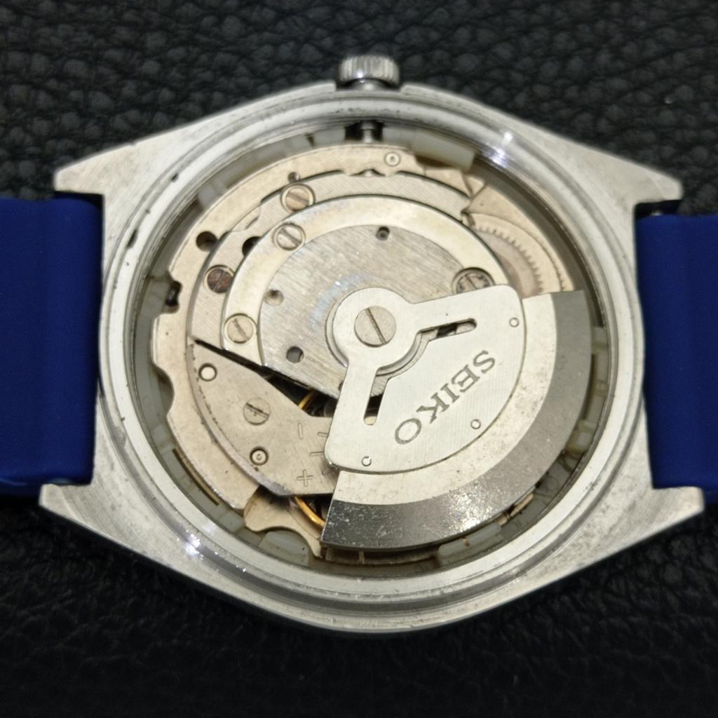 ЯПОНИЯ ВИНТАЖ SEIKO 5 АВТОМАТИЧЕСКИЕ МУЖСКИЕ ЧАСЫ С СИНИМ ЦИФЕРБЛАТОМ a701547-5