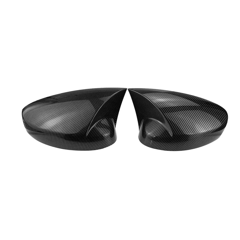 For Honda Civic 11th Gen 2024 ABS Car Rearview Side Mirror Cover Wing Cap Exterior Door Housing Trim Adhesive Sticker