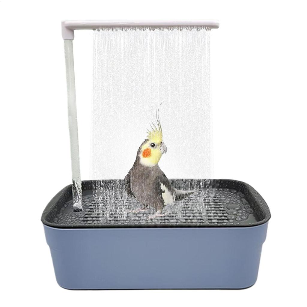 Parrot Automatic Bathtub Bird Bath Circulating Water Shower Parrot Circulation Shower Pet Bird Bathtub Bird Cleaning Bath Tubs