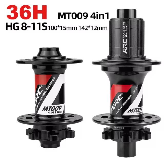 Втулка для велосипеда Cube ARC MT009 MTB Шумная Cube 28 32 36 Отверстий 6 Собачек HG MS XD 8-12 Скоростей Барабан Запечатанные Подшипники Передняя Задняя Втулка для Горного Велосипеда