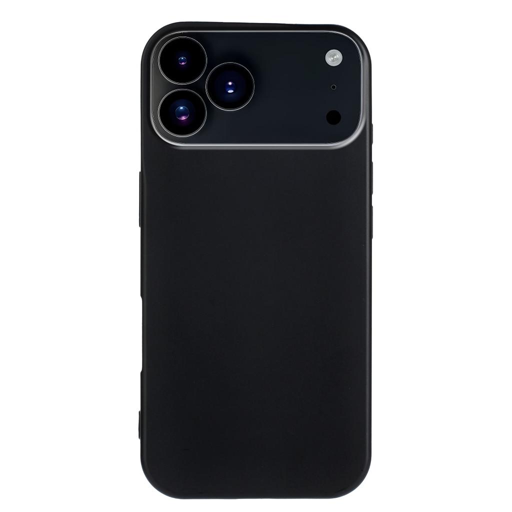 For iPhone 17 Pro Max TPU Case Soft Matte Anti-fingerprint Phone Back Cover