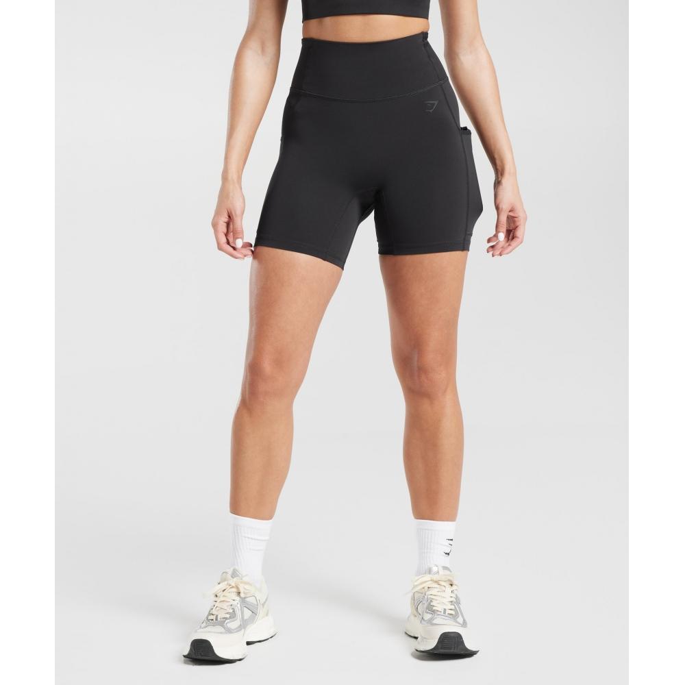 Gymshark Карманные шорты черные B4a8w Bbbb