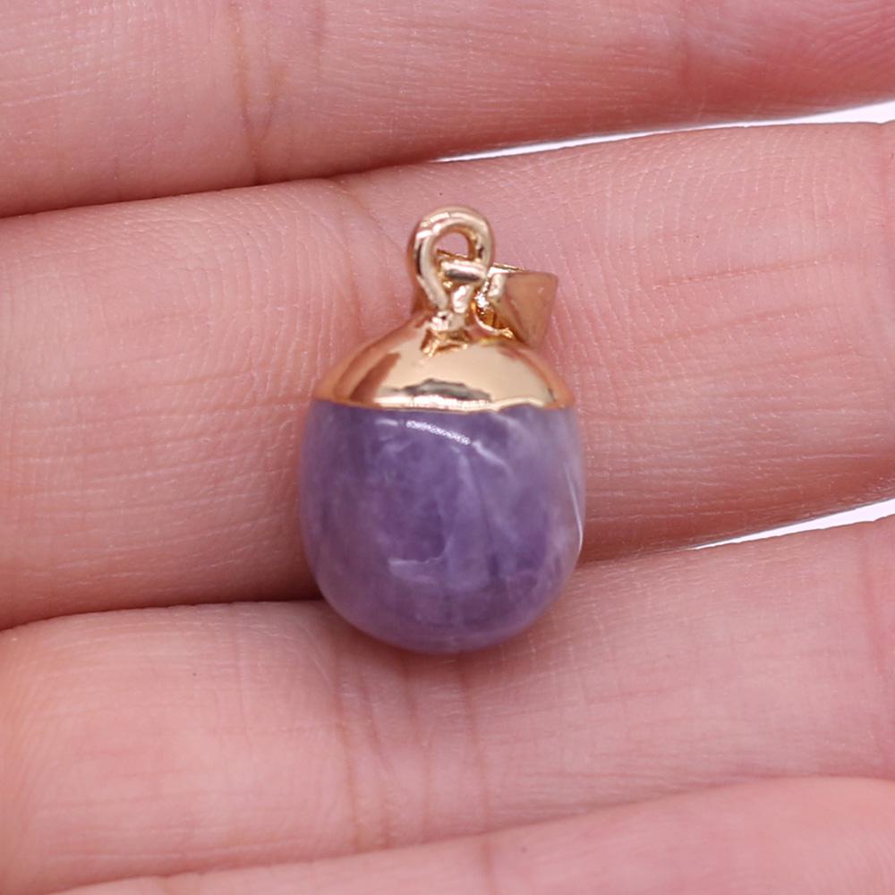 Новый стиль, кулон из натурального камня, радужные полудрагоценные изысканные подвески для изготовления ювелирных изделий, ожерелье, браслет, аксессуар для браслета