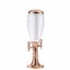 with Icicles Beer Dispenser Dual-Head Faucet Beverage Machine Creative Drink Holder  Hotel Use