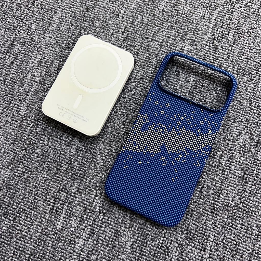 Тонкий безрамочный чехол с рисунком под карбон для iPhone 17 Air 16 15 14 13 12 Pro Max Plus, с магнитами MagSafe, пластиковый бампер