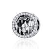  Sterling Tone Family Home Eiffel Tower Camera Travel Dream Coffee Cup Shoes Charm Fit Charm Bracelets Diy JewelryFashion Charm