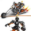LEGO® Marvel 76245 Le Robot et la Moto de Ghost Rider, Jouet avec Figurine Super-Héros