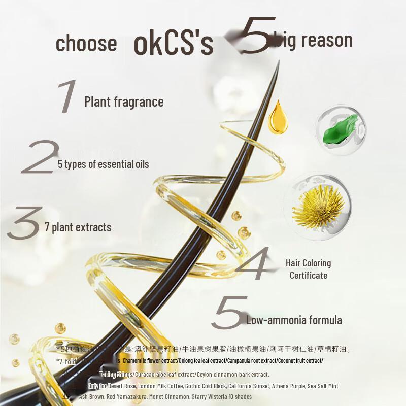 OKCS Крем для домашнего окрашивания волос