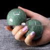 Зеленые и Белые Мраморные Шарики для Массажа Рук и Фитнеса Лантянь