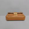 [Pre-Owned] Millie Visetos Metallic Hardware Laurel Leaf Lock Monogram Smooth Envelope Crossbody Bag Coated Canvas Napa Leather S - Very Good #1R6SC5S