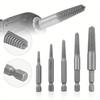 10pc Hexagonal Shank Broken Head Screw Extractor Screw Broken Head Screwdriver for Taking Out Electric Drill Tool Set