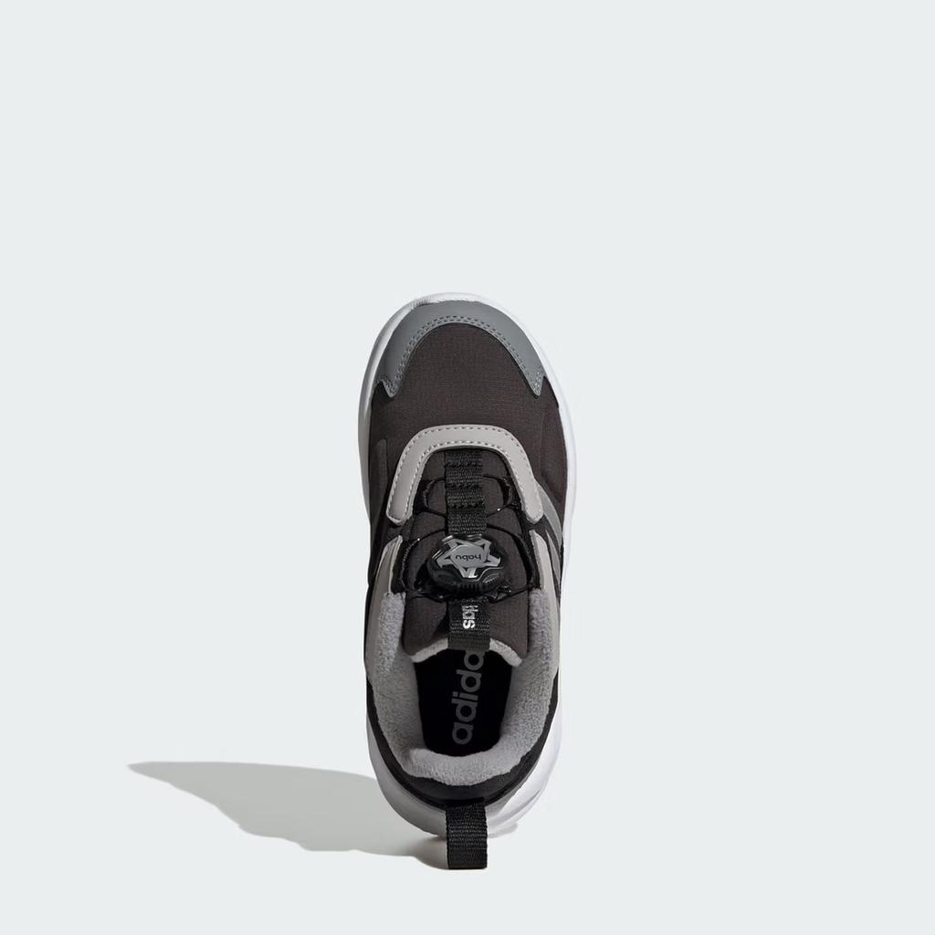 Adidas Boys and Girls Kids OZELLE HABU K Rotating Button Casual Sports Shoes - Adidas HP3627