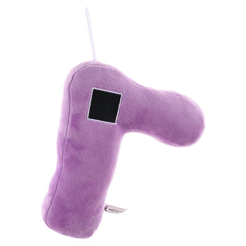 Плюшевая игрушка-подушка в виде русской буквы из Alphabet Lore для детей, мягкая и приятная на ощупь кукла-мягкая игрушка