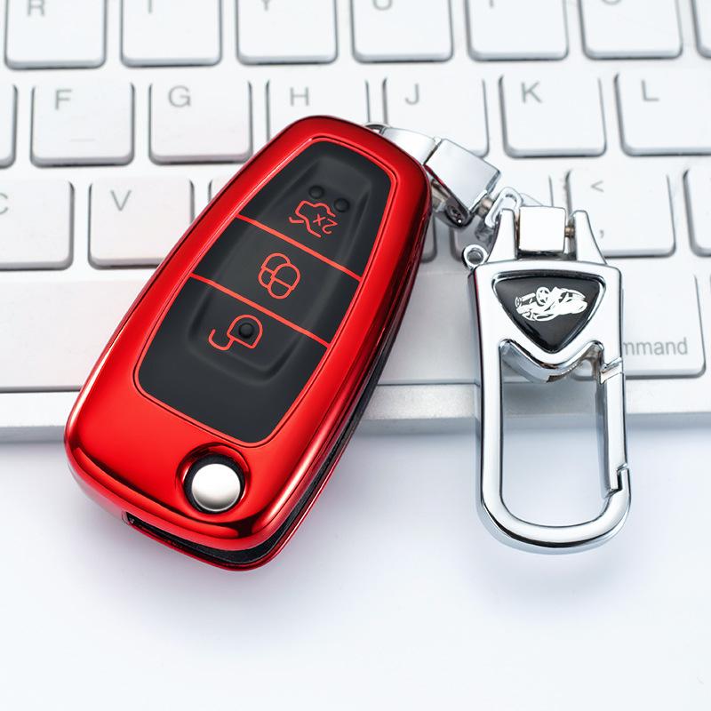 Подходит для Ford Maverick Key Cover13-18Fox17-18Чехлы для автомобильных ключей модели Ruiou Защитный корпус