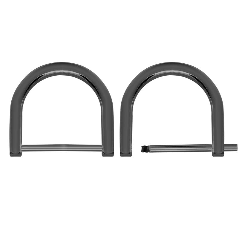 Металлическое D-кольцо D-кольца Пряжка для ремня Ремешок для сумки Сумочная фурнитура Швейные принадлежности 10 мм 15 мм 20 мм 25 мм 32 мм