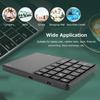 2.4G + BT4.2 Беспроводная двухрежимная цифровая клавиатура Портативная 22-клавишная офисная финансовая бухгалтерия