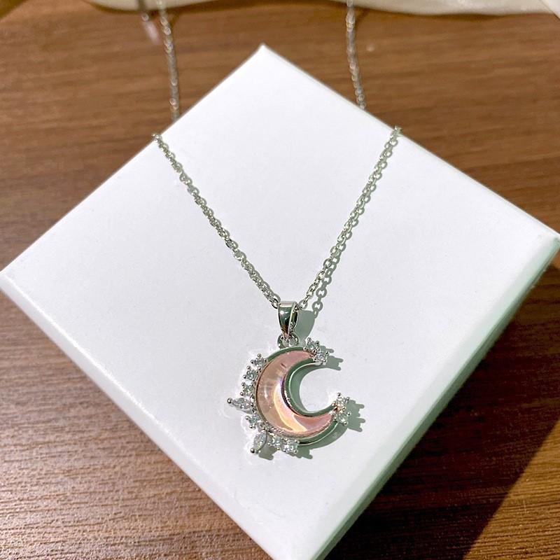 Elegant Micro-Inlaid Diamond Cross Necklace: Fresh Design for Women