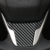 Для Honda Civic X 10-го поколения 2016 2017 2018 2019 2020 2025 Накладка на панель рулевого колеса Отделка Наклейка Аксессуары для интерьера автомобиля