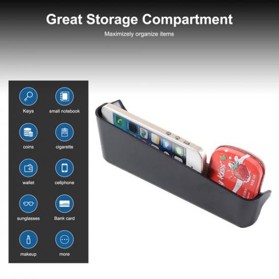 Center Console Gear Side Storage Box Organizer Tray For Jaguar F-TYPE 2013+