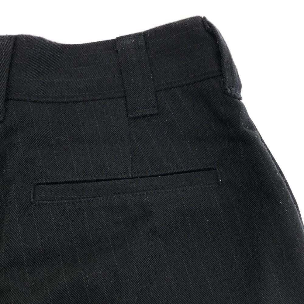 THE SHINZONE сделано в Японии Брюки широкого кроя в полоску 34 черный Мужские Б/У