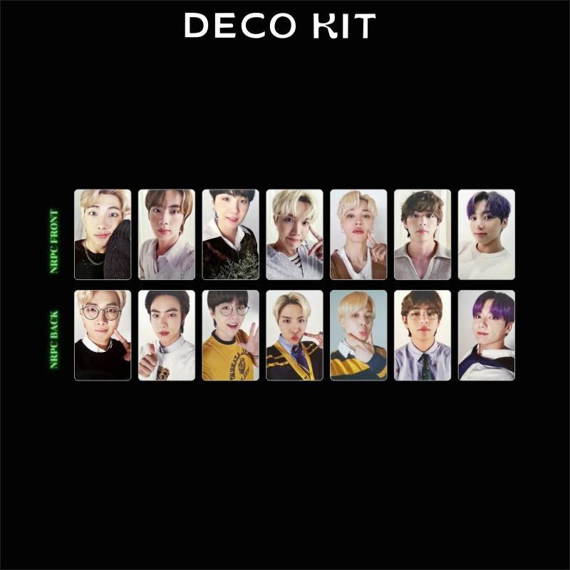 BTS Deco Kit Gugu Card Случайная карта Polaroid Маленькая карта