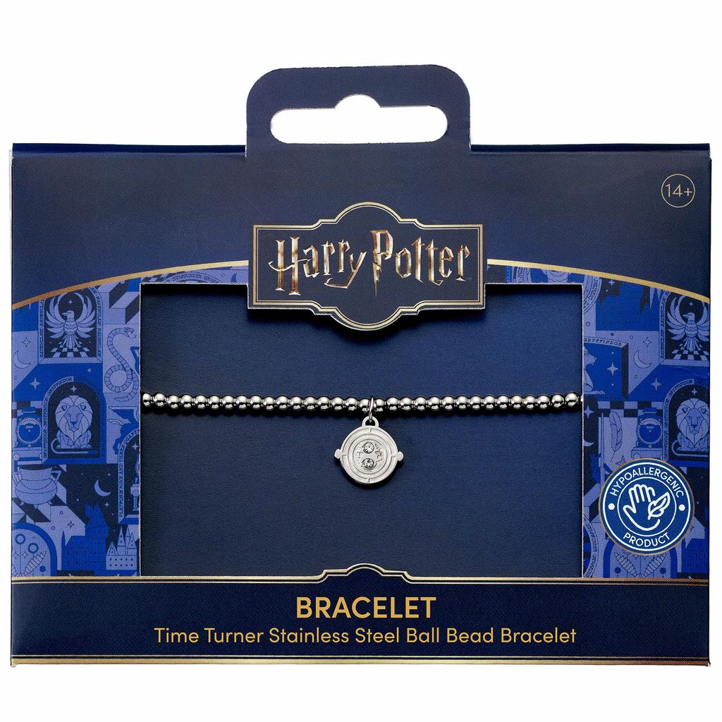Harry Potter Stainless Steel Time Turner Ball Bead Bracelet