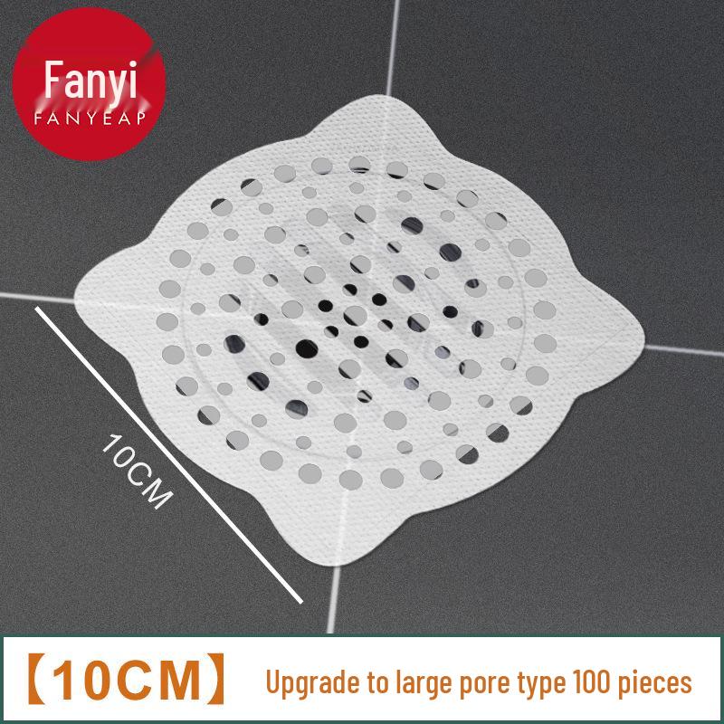 Одноразовый слив для пола в ванной с фильтром для волос - Сетка против засоров