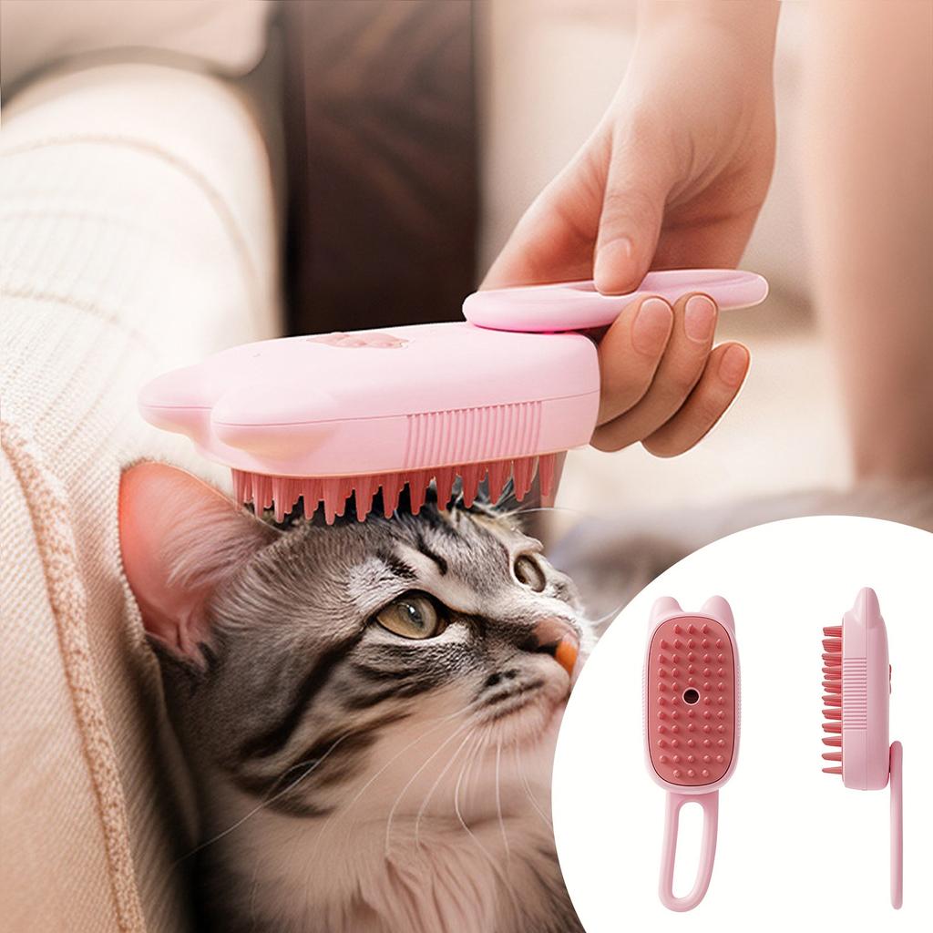 Электрическая расческа-распылитель для домашних животных для кошек и собак, расческа-распылитель для массажа, удаление плавающих волос, средства для чистки домашних животных