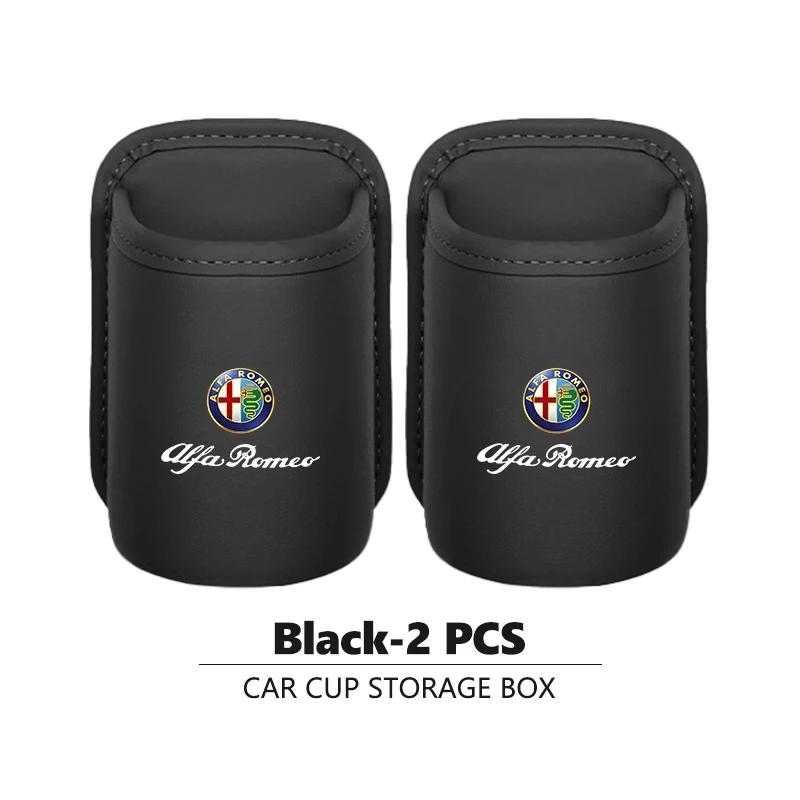 For Alfa Romeo 508 Car Sticker For Alfa Romeo 147 Hanging Car Door Water Cup Storage Box Drink Water Bottle Organizer For Alfa Romeo qw2