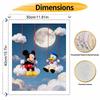 Disney Mickey And Donald Painting By Numbers Kit Hand Painting Home Decor
