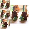 Capybara Stuffed Animal Keychain Pull String Wagging Tail Pp Cotton Plush Backpack Charm