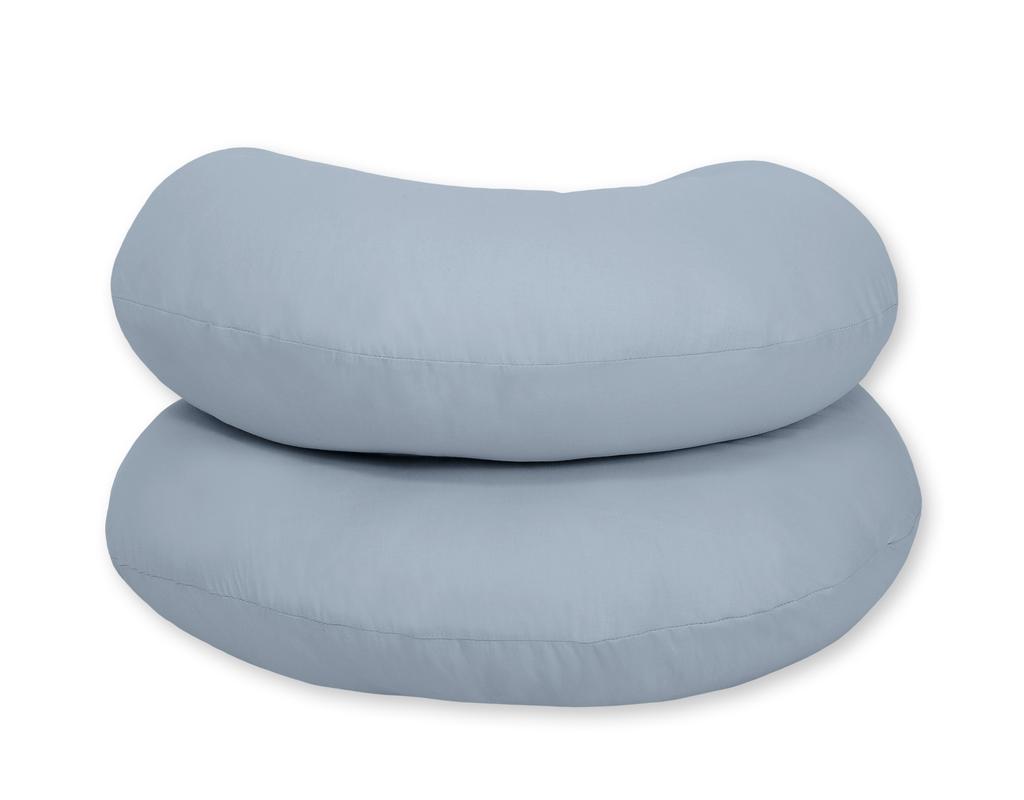 Pregnancy pillow type C removable cover pillow for pregnant women for feeding dirty blue