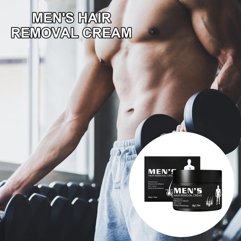 Body Hair Removal Cream Hair Removing Cream 1.76oz Private At Home Hair Removal Cream For Men Soothing Depilatory For Unwanted