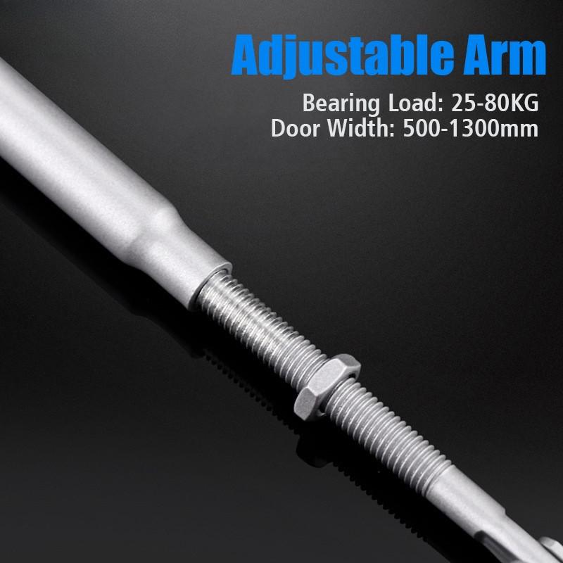 Гидравлический буферный доводчик двери 25 кг до 80 кг с регулируемой скоростью, автоматическое оборудование для закрывания дверей, бесшумный держатель для мягкого закрывания двери