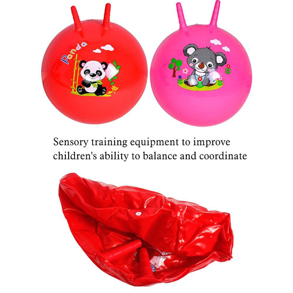 Children Kindergarten Outdoor Sports Inflatable Toys Kids Space Hopper Bouncing Balls Hop Ball
